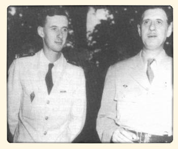De Gaulle et son fils